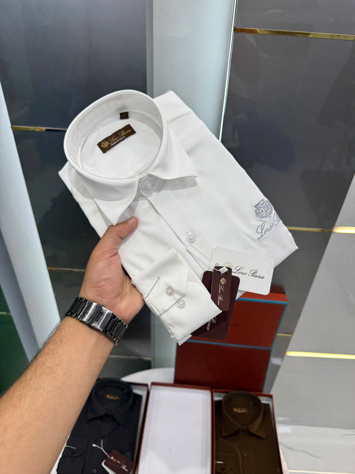 Loro Piana Premium Imported Shirt for Men – Premium Lycra