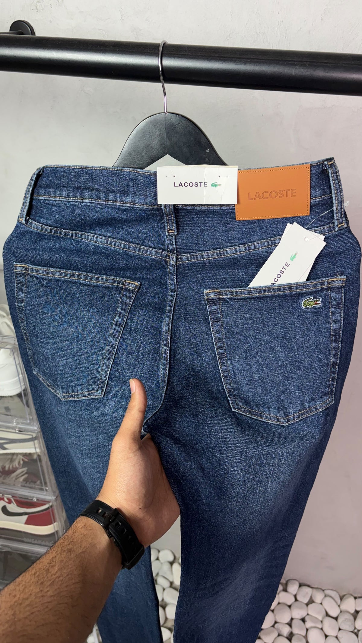 Lacoste Premium Jeans for Men – Modern Fit Premium Denim