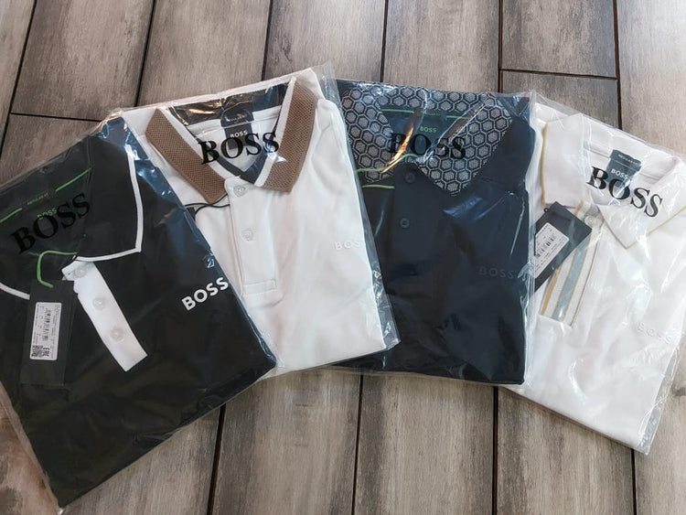 BOSS Polo Neck T-Shirt for Men – Extra Premium Soft Cotton. Product Code: 5074