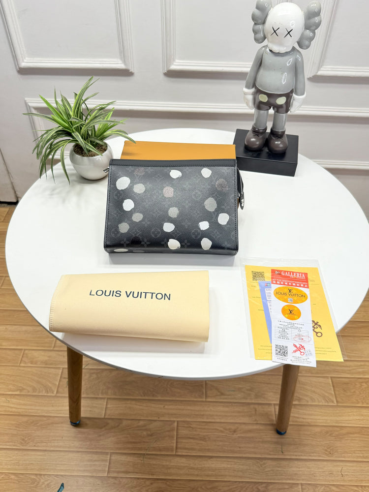 Louis Vuitton x Yayoi Kusama Messenger Toiletry Bag with Box & Dust Bag