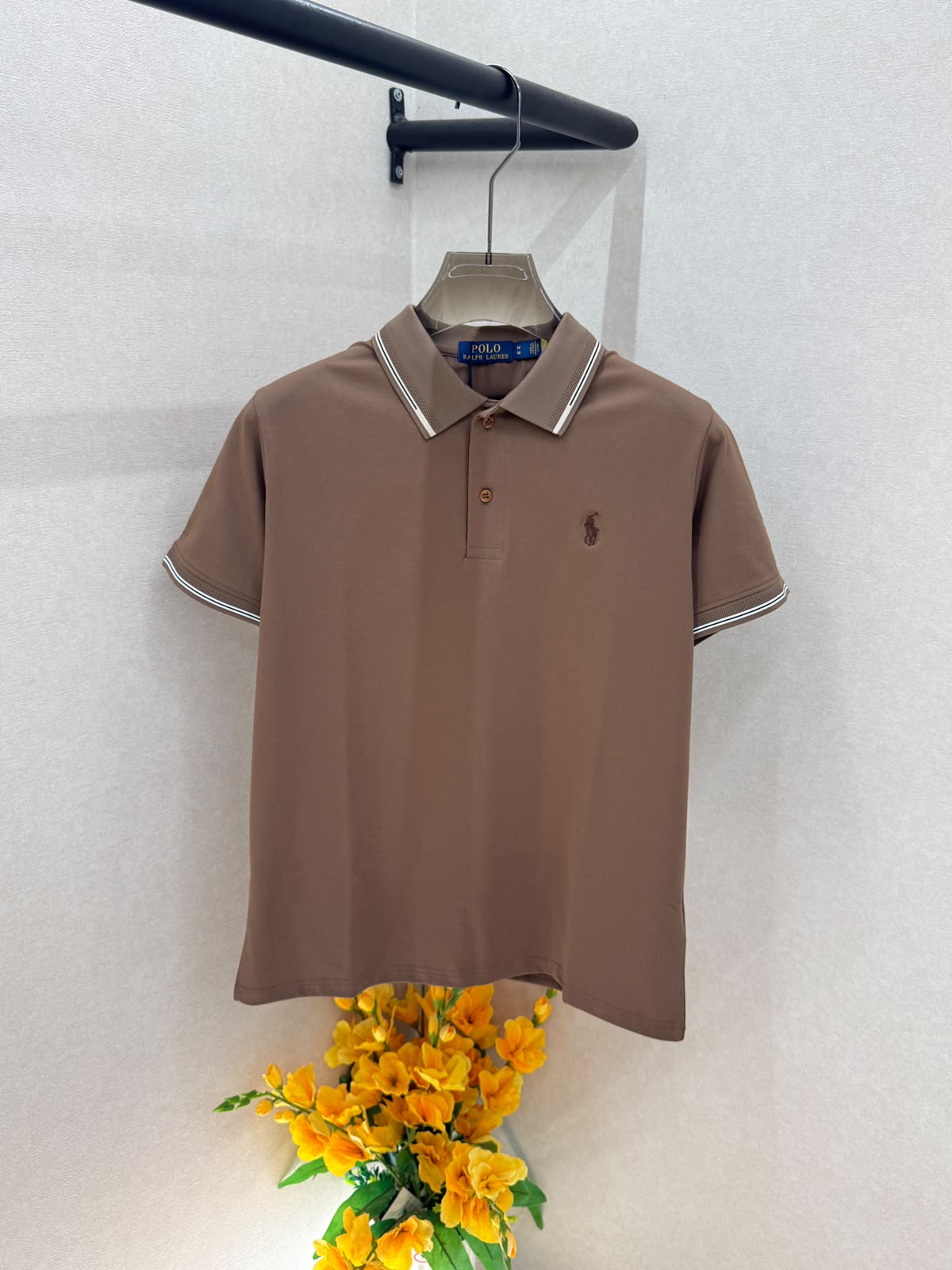 Ralph Lauren Polo Neck Extra Premium T-Shirt for Men. Product Code: 3847