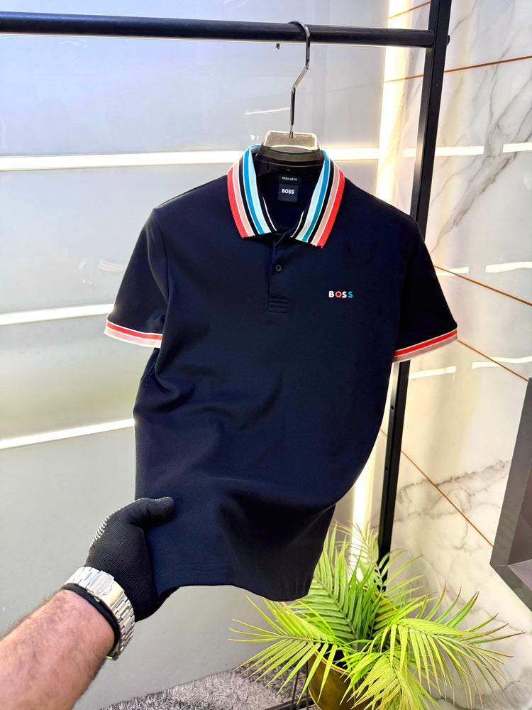 BOSS Polo Neck T-Shirt for Men – Extra Premium Soft Cotton. Product Code: 5074