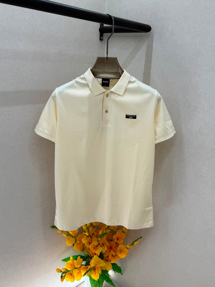 BOSS Premium Polo Neck T-Shirt with Brand Box – Soft Matty Cotton