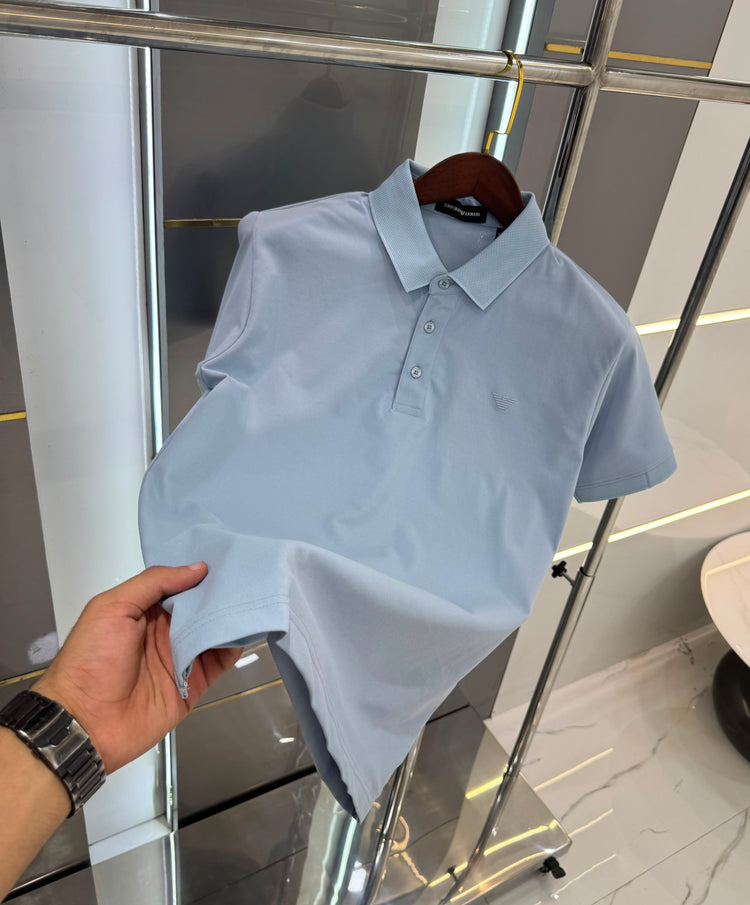 Emporio Armani Premium Polo T-Shirt for Men – Soft Lycra Brand Fit