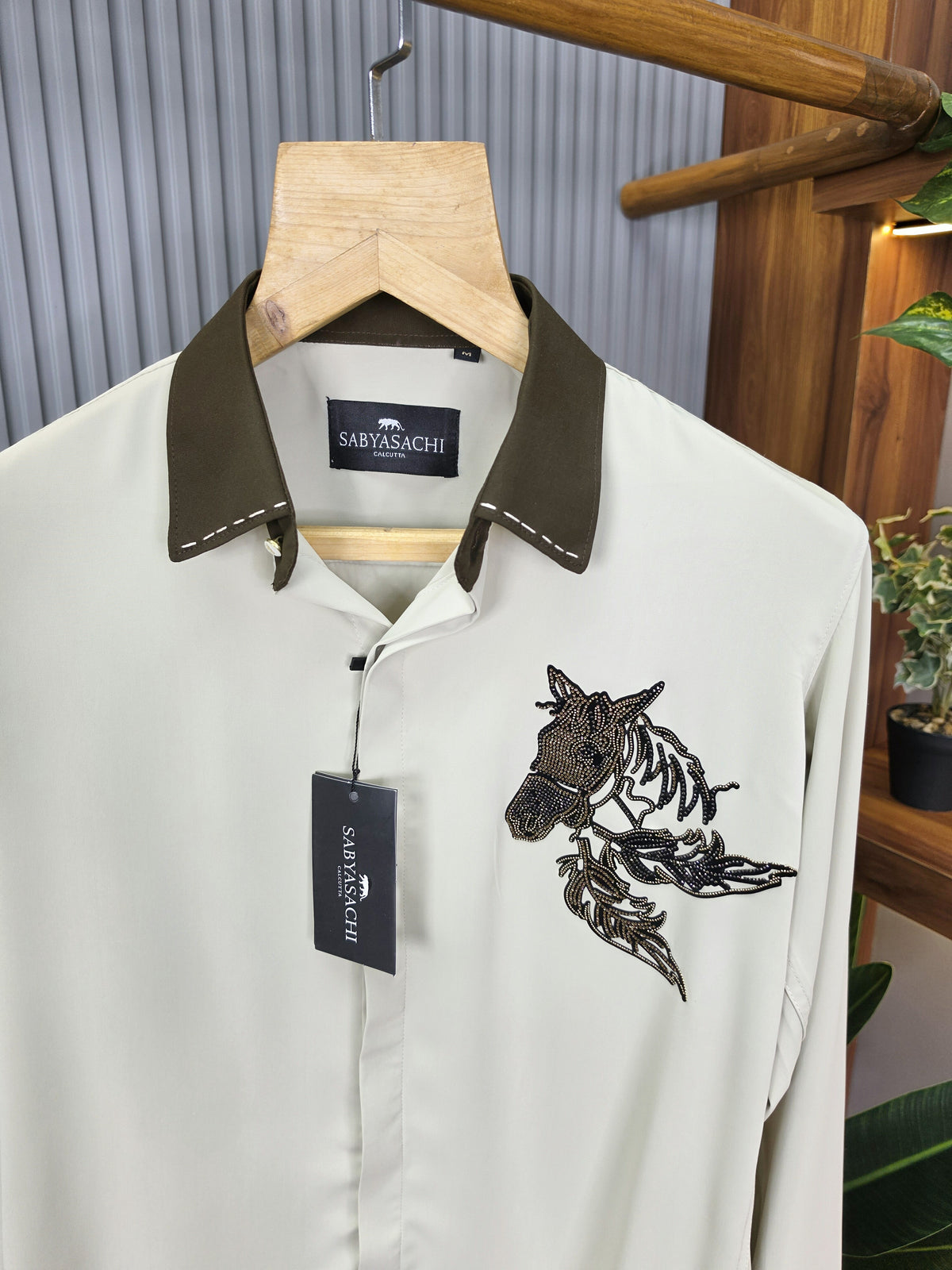 SABYASACHI Premium Shirt for Men – Slim Fit Cotton. Product Code: T01