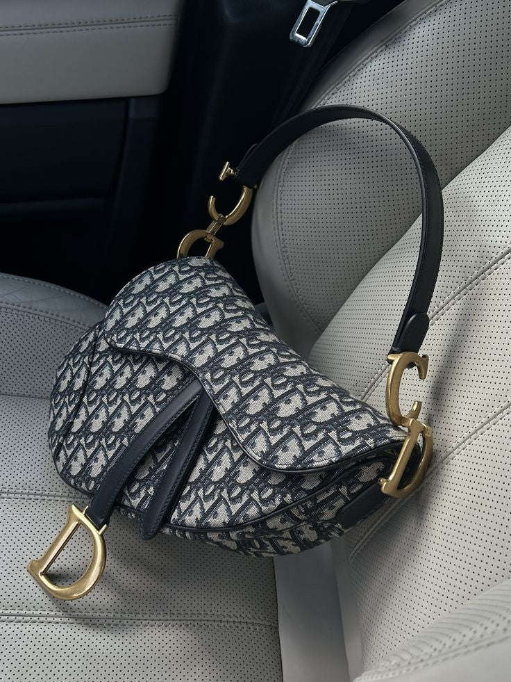 CHRISTIAN DIOR SADDLE BAG PREMIUM QUALITY WITH OGBOX ETC