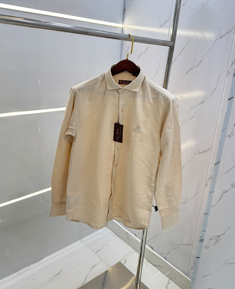 Loro Piana Premium Cotton Lycra Shirt – Limited Edition Regular Fit