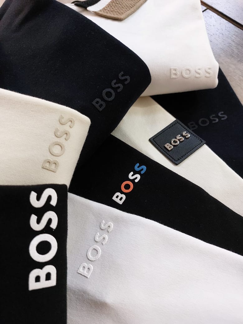 BOSS Polo Neck T-Shirt for Men – Extra Premium Soft Cotton. Product Code: 5074