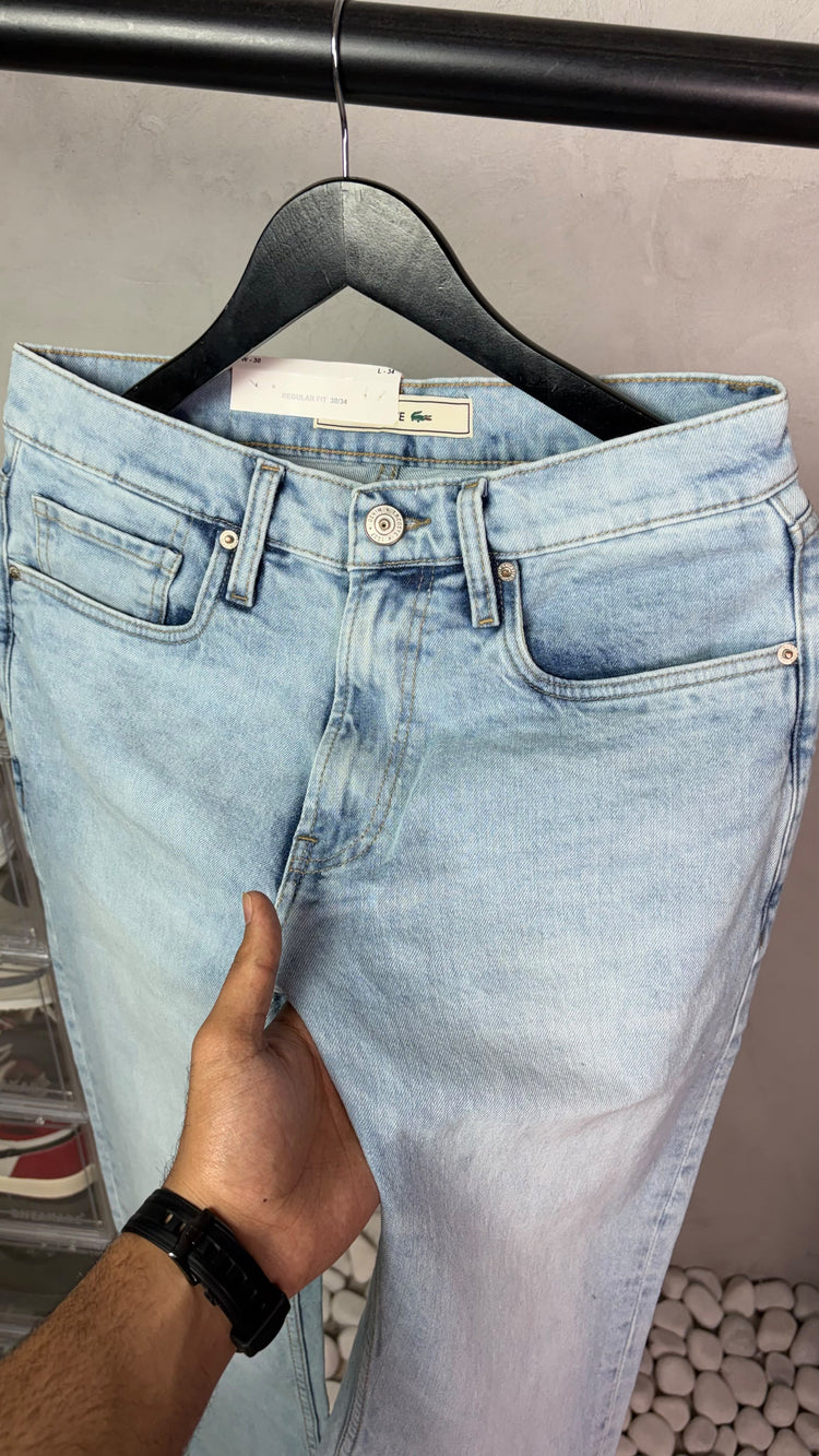 Lacoste Premium Jeans for Men – Modern Fit Premium Denim