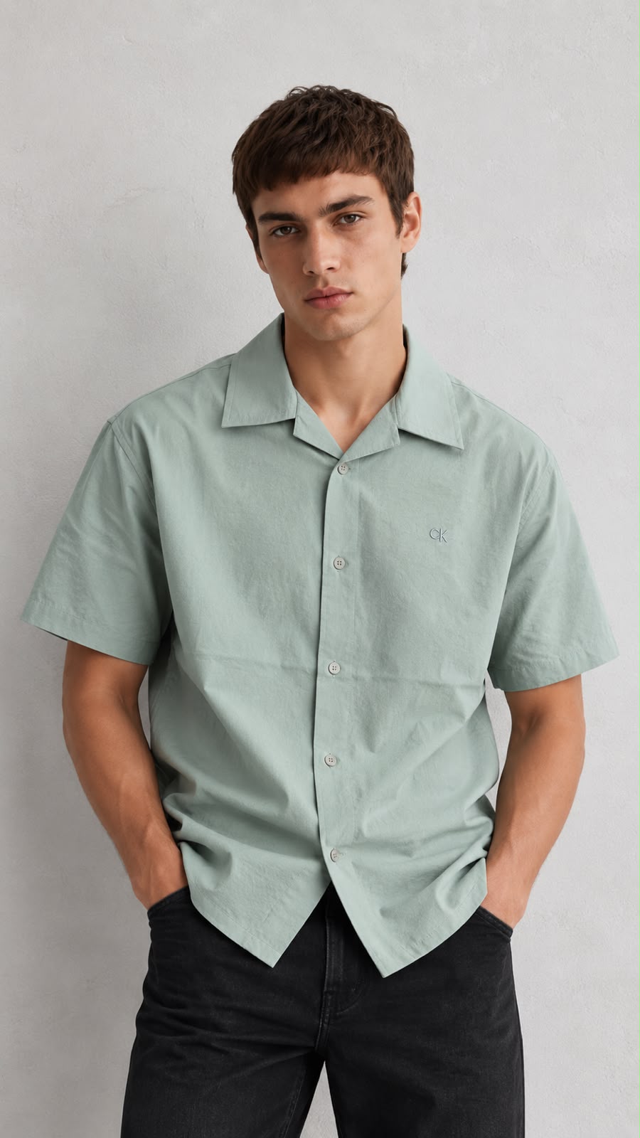 Calvin Klein Premium Stretch Shirt for Men – Regular Fit