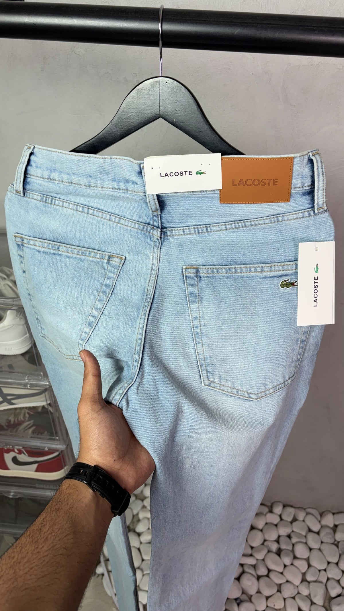 Lacoste Premium Jeans for Men – Modern Fit Premium Denim