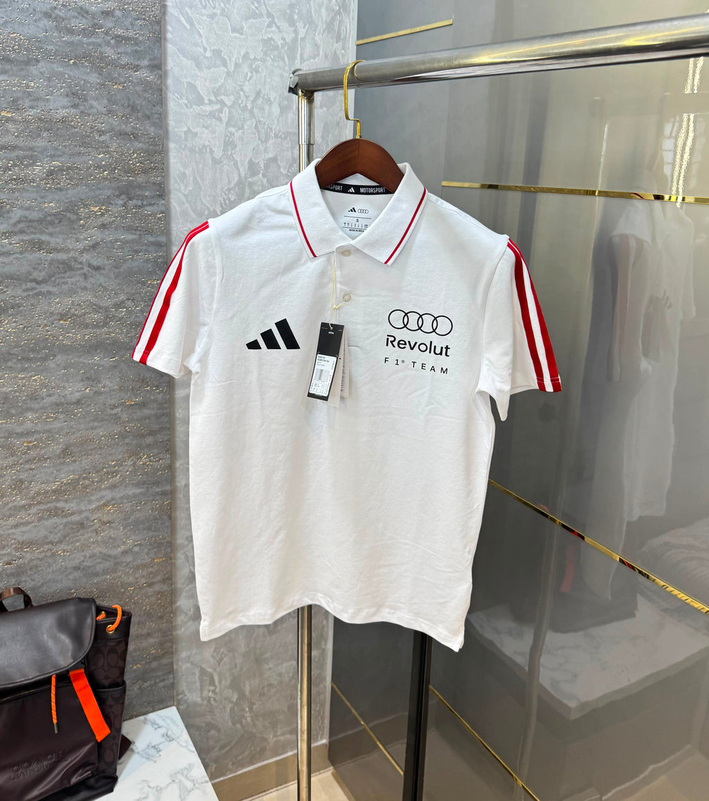 Audi x Adidas Motorsport Revolut F1 Team Polo T-Shirt