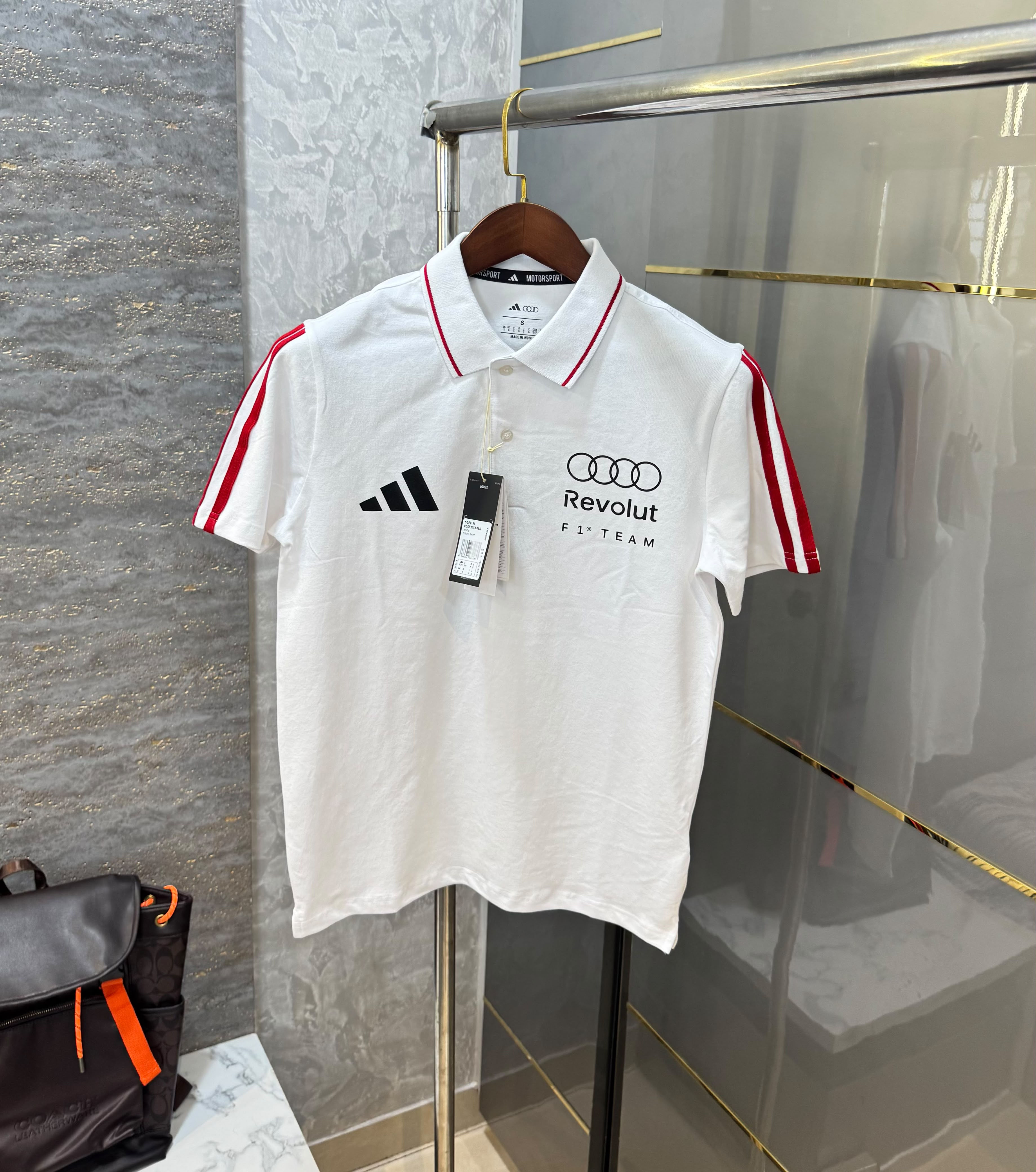 Audi x Adidas Motorsport Revolut F1 Team Polo T-Shirt